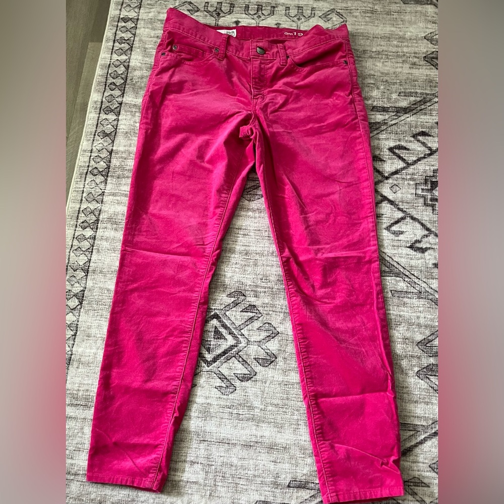 GAP Women's Fuchsia Skinny Jeans